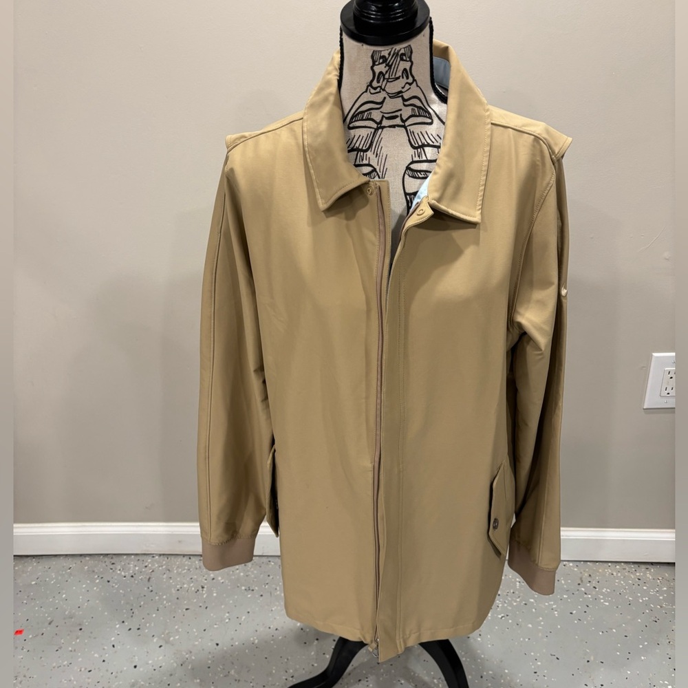 Nike Standard Fit Tan Jacket, Men’s Size Large NWT